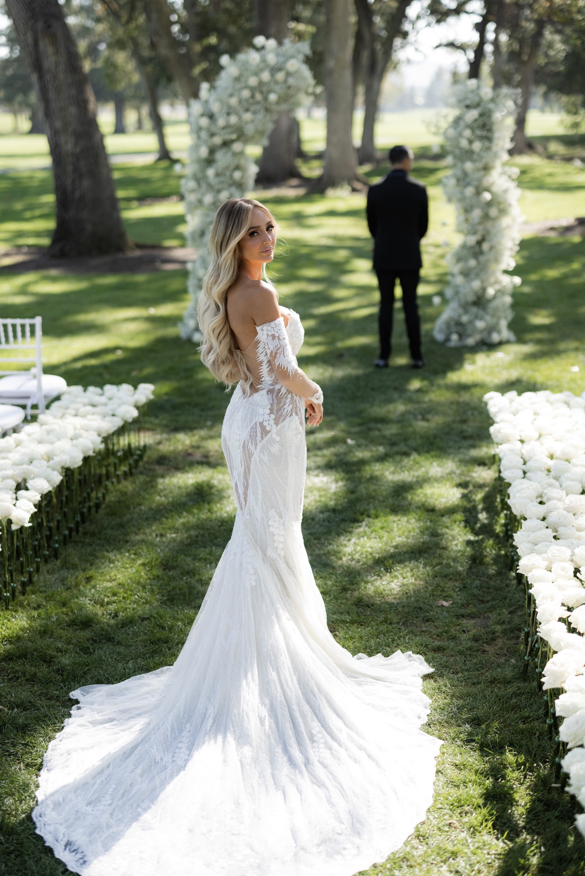 sexy mermaid wedding gown by galia lahav