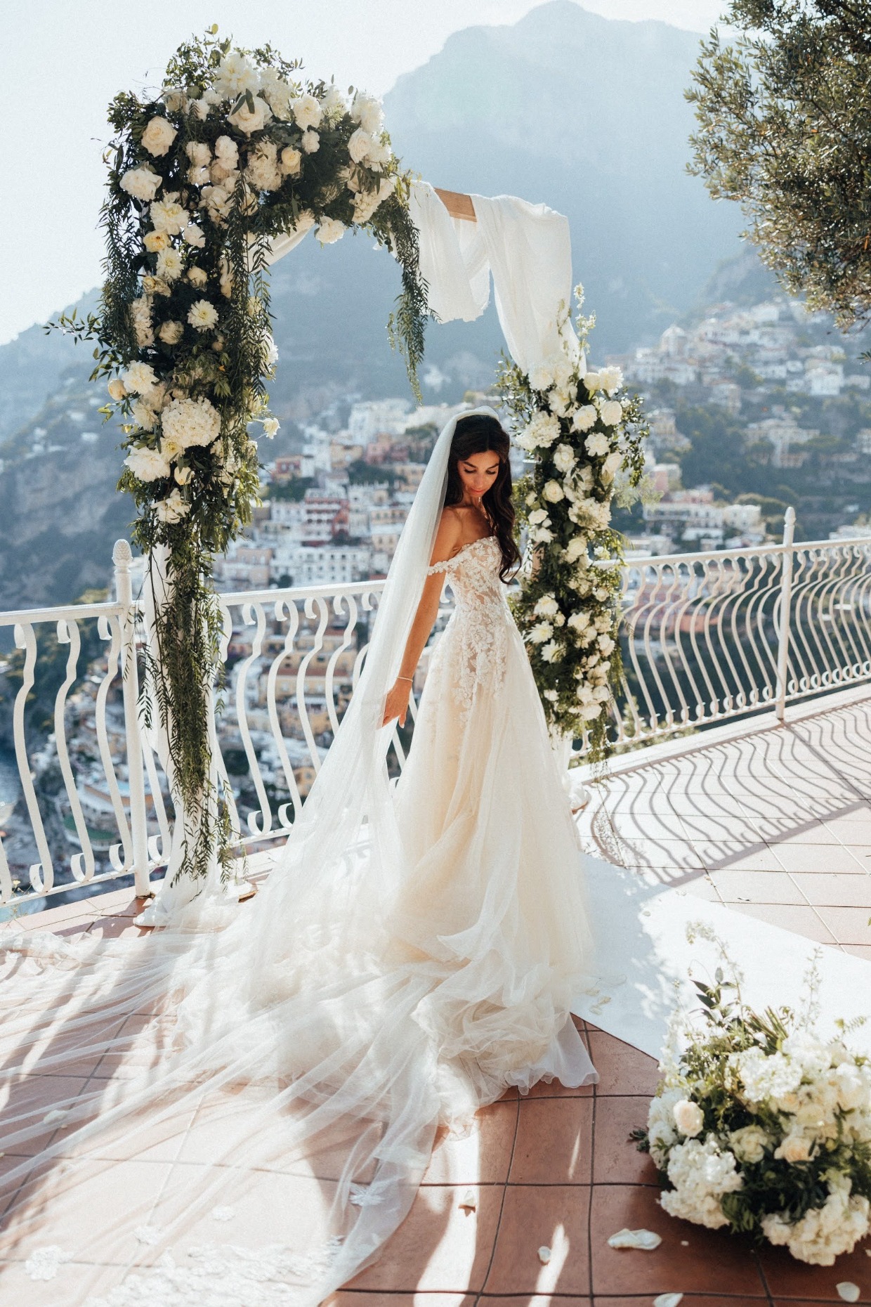 Sexy and form fitting Gia wedding gown by Galia Lahav