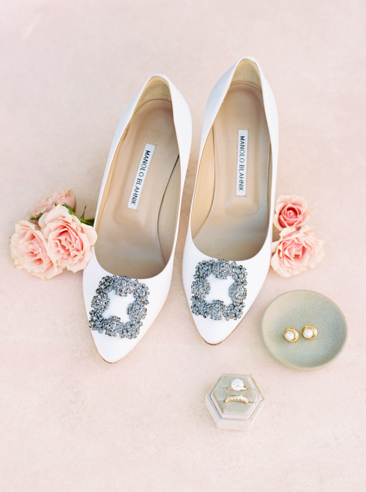 Manolo Blahnik wedding shoes