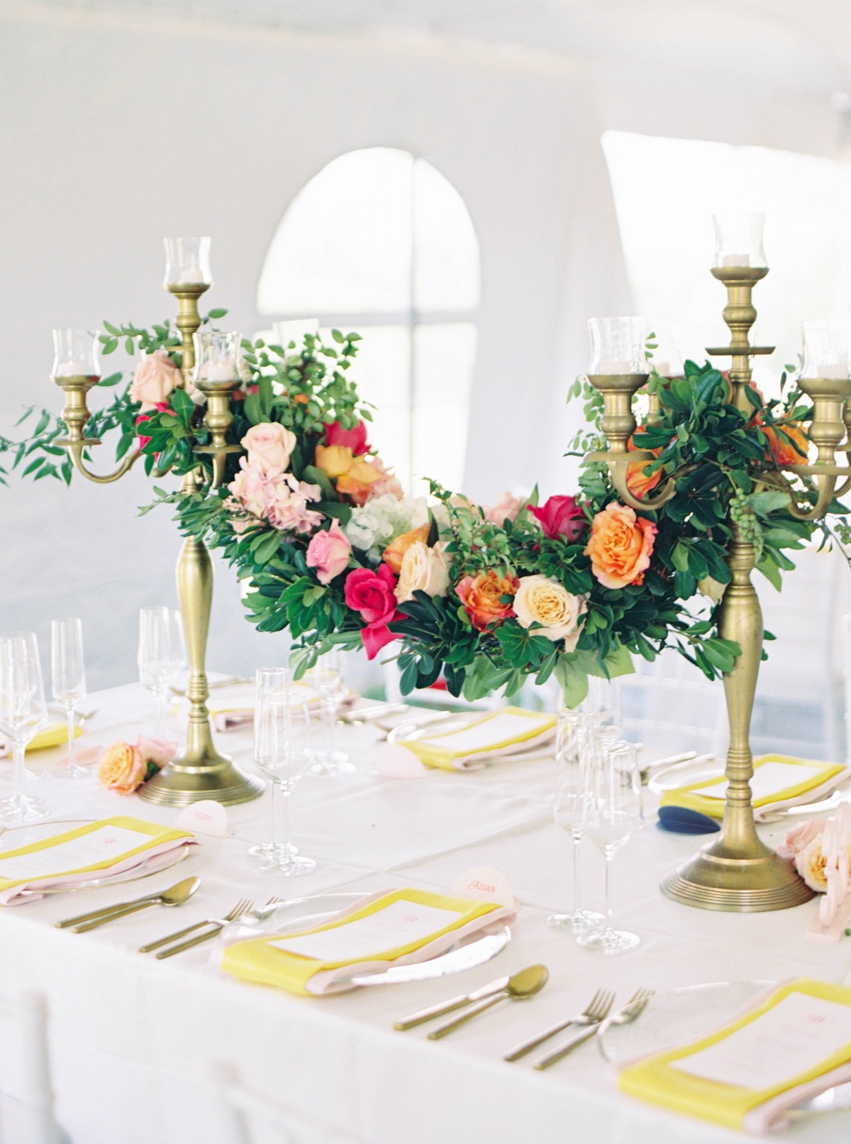 draped floralcenterpieces