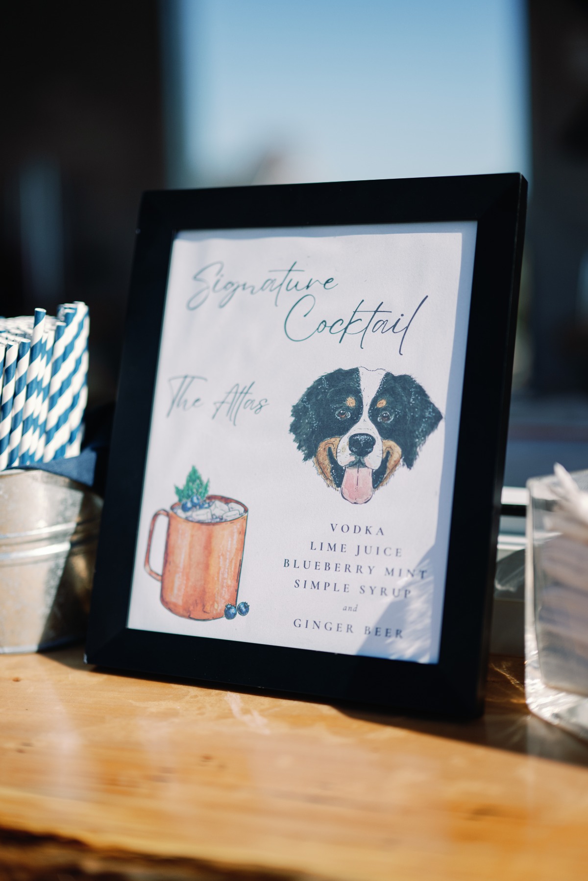 custom pet-inspired cocktail