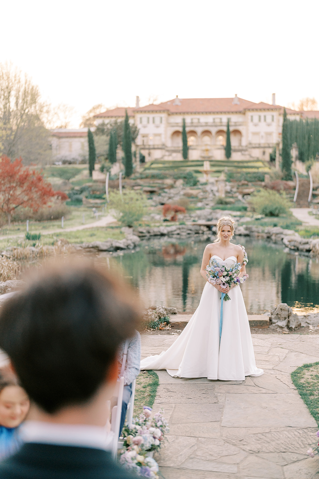 beautiful garden estate wedding ceremony inspiration