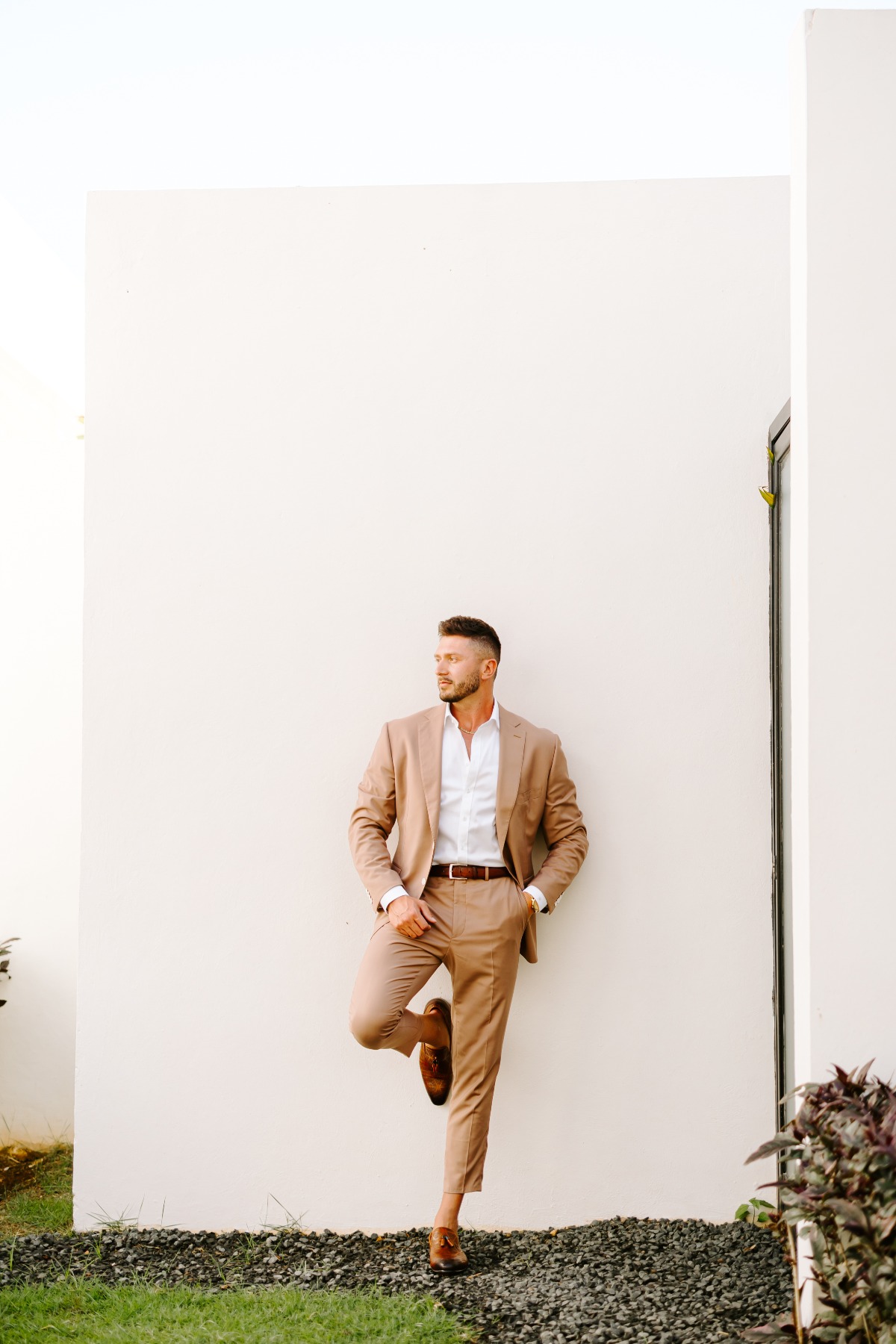 beach wedding attire for groom