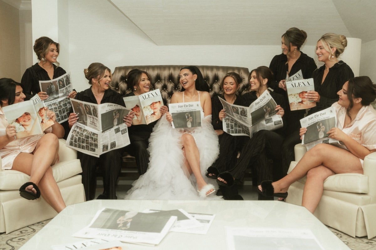 custom wedding newspapers and magazines