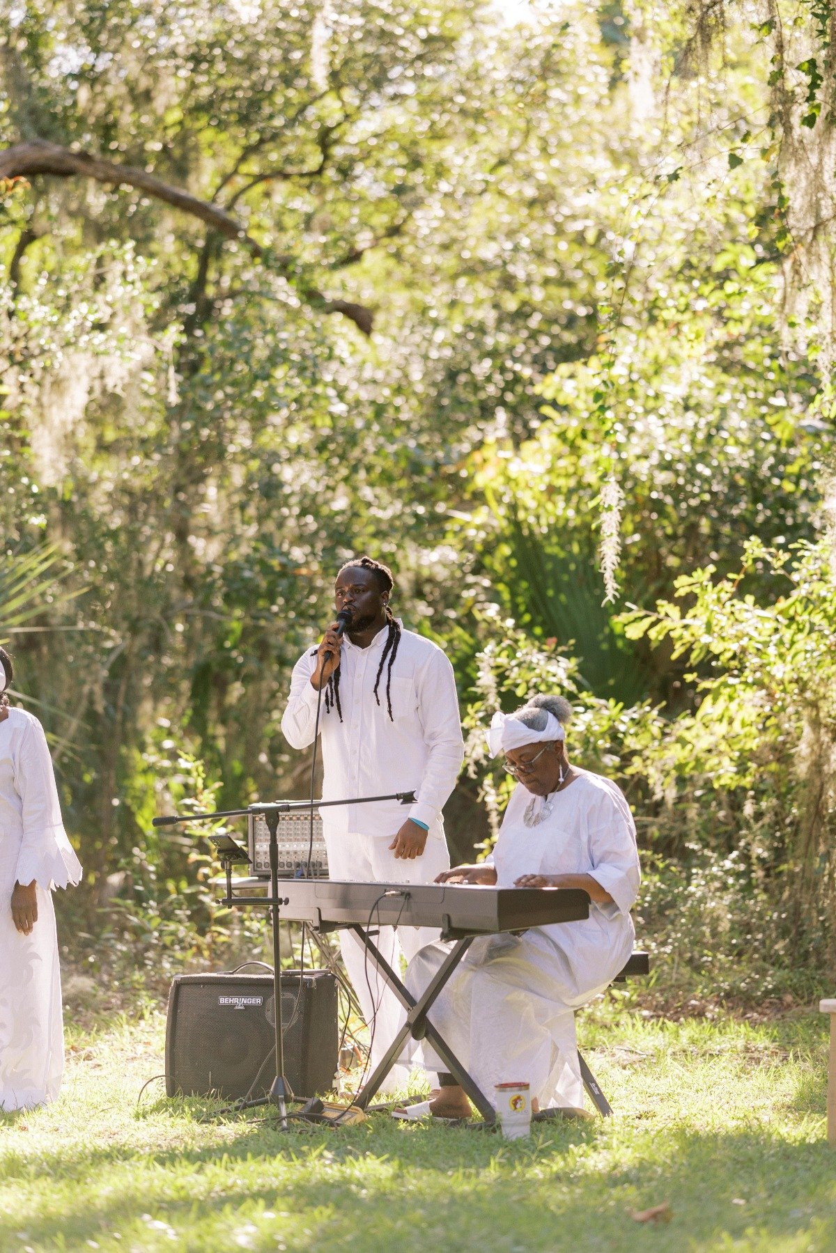 gulla choir at lowcountry wedding