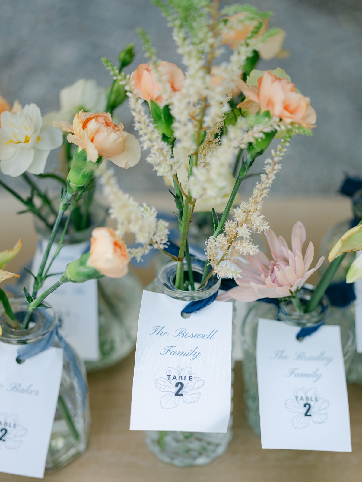 non traditional escort card ideas