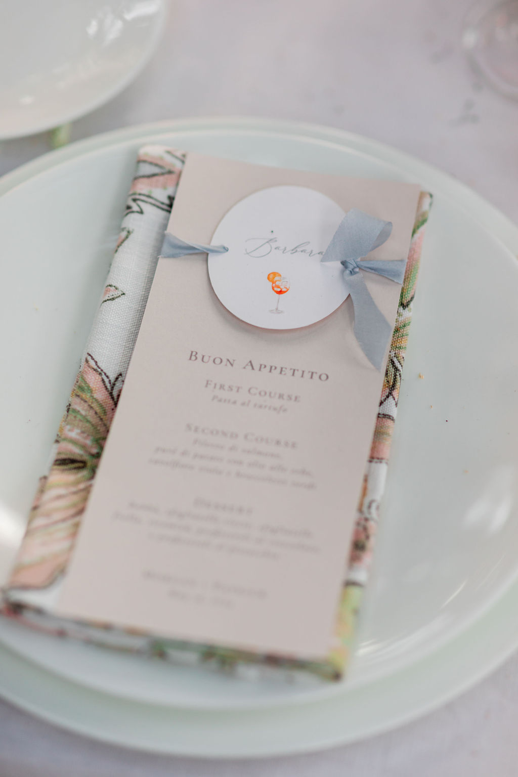 aperol spritz seating cards