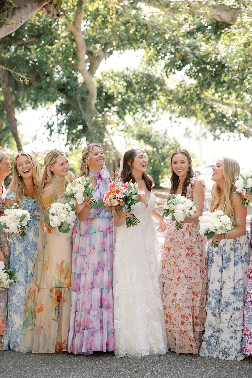 printed bridesmaid dress ideas