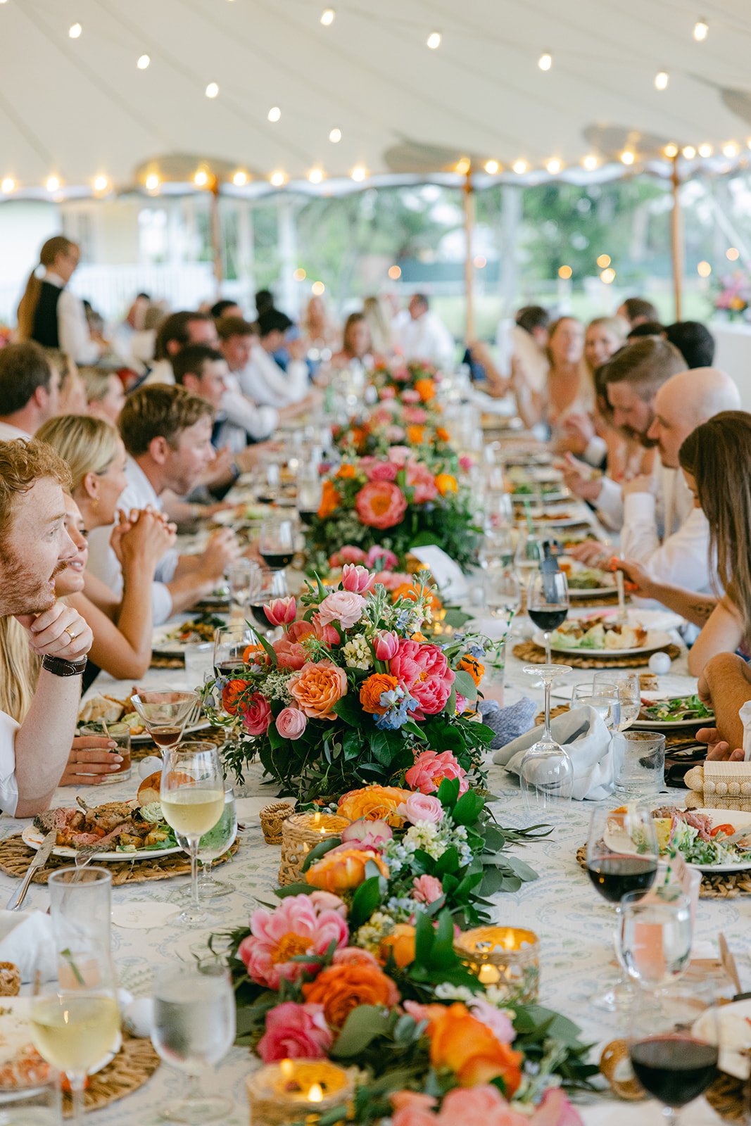 colorful floral wedding garland