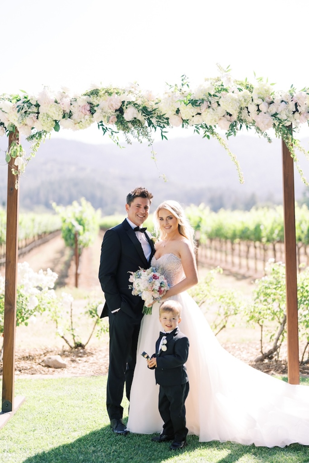 blush vineyard wedding inspiration