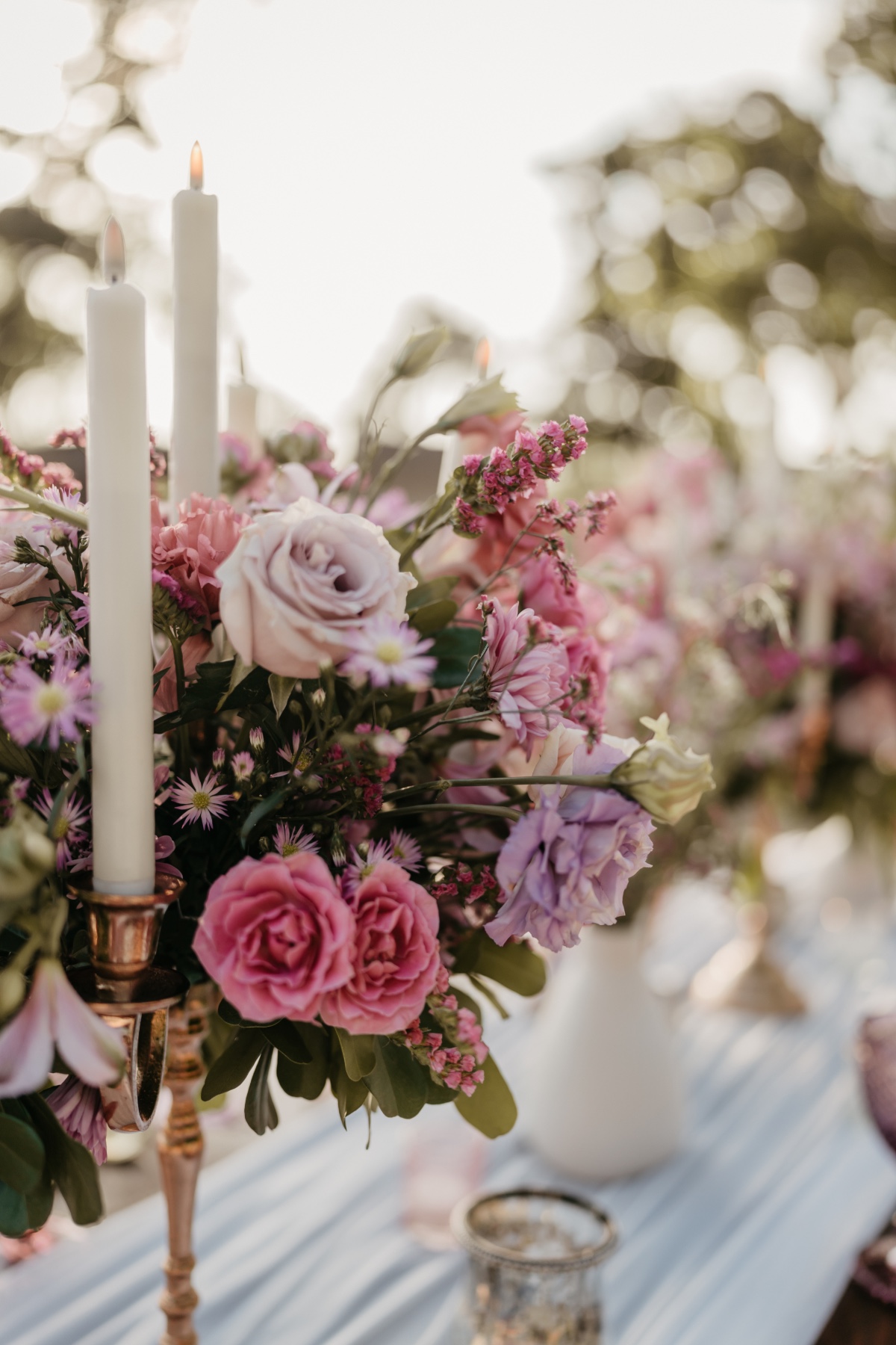 led taper candles for weddings