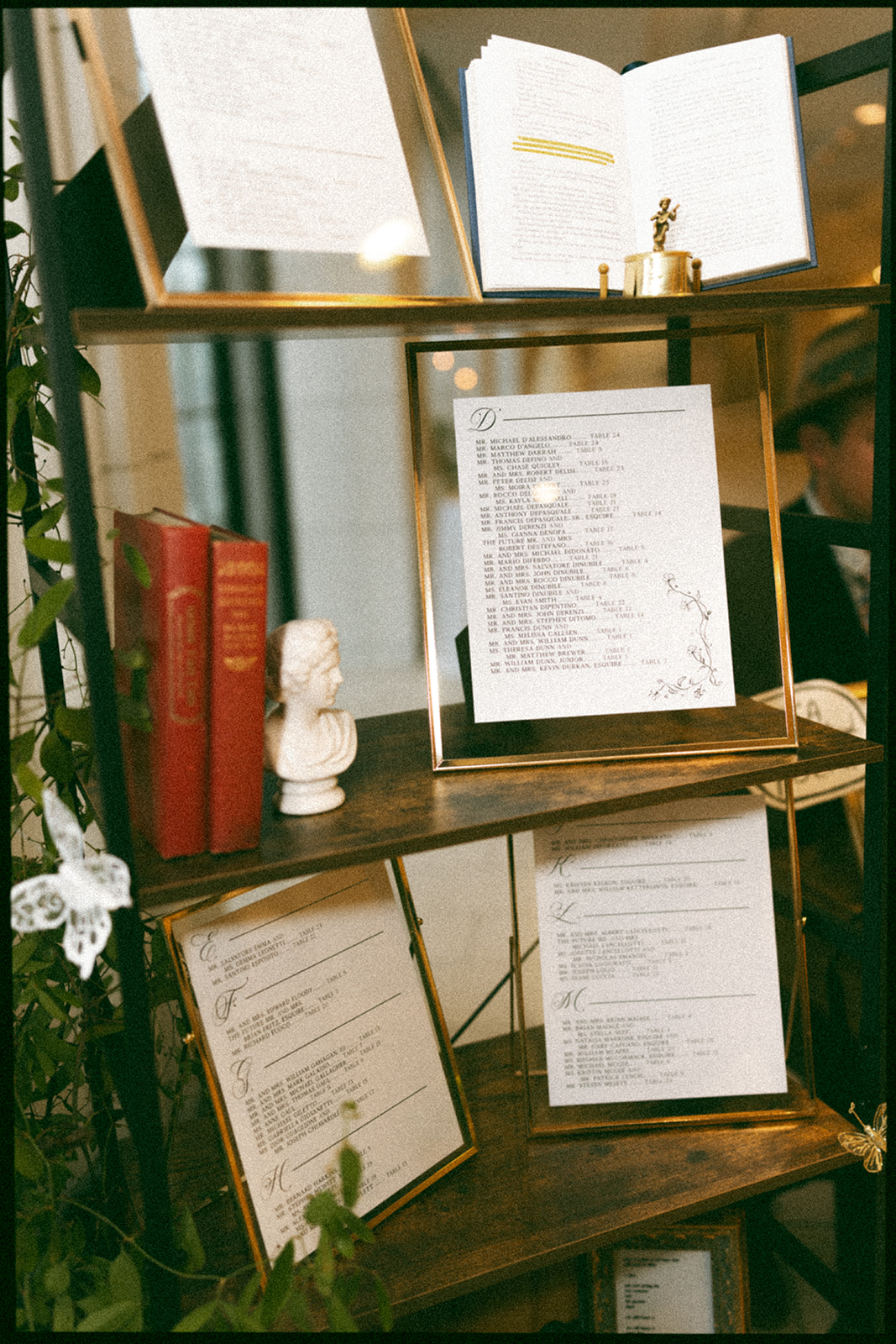 literature themed wedding inspiration