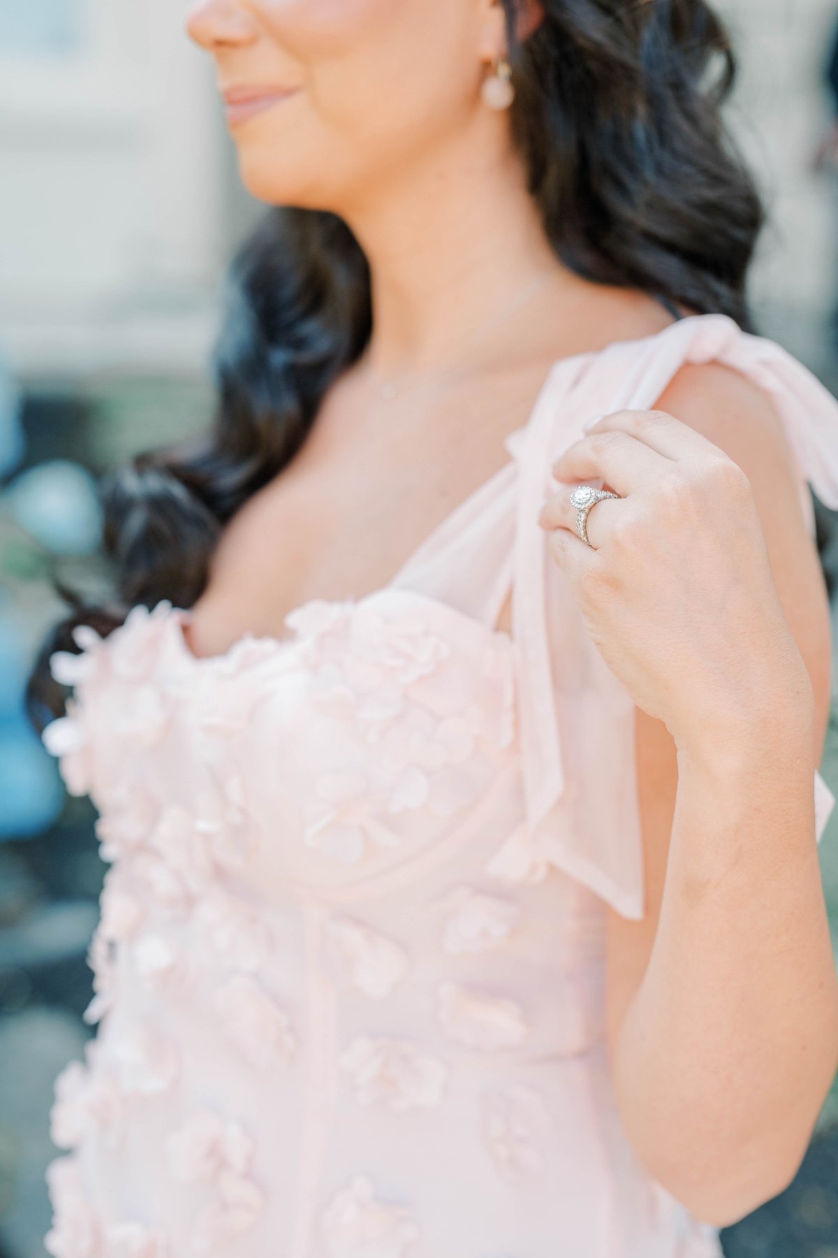 blush bridesmaid dresses