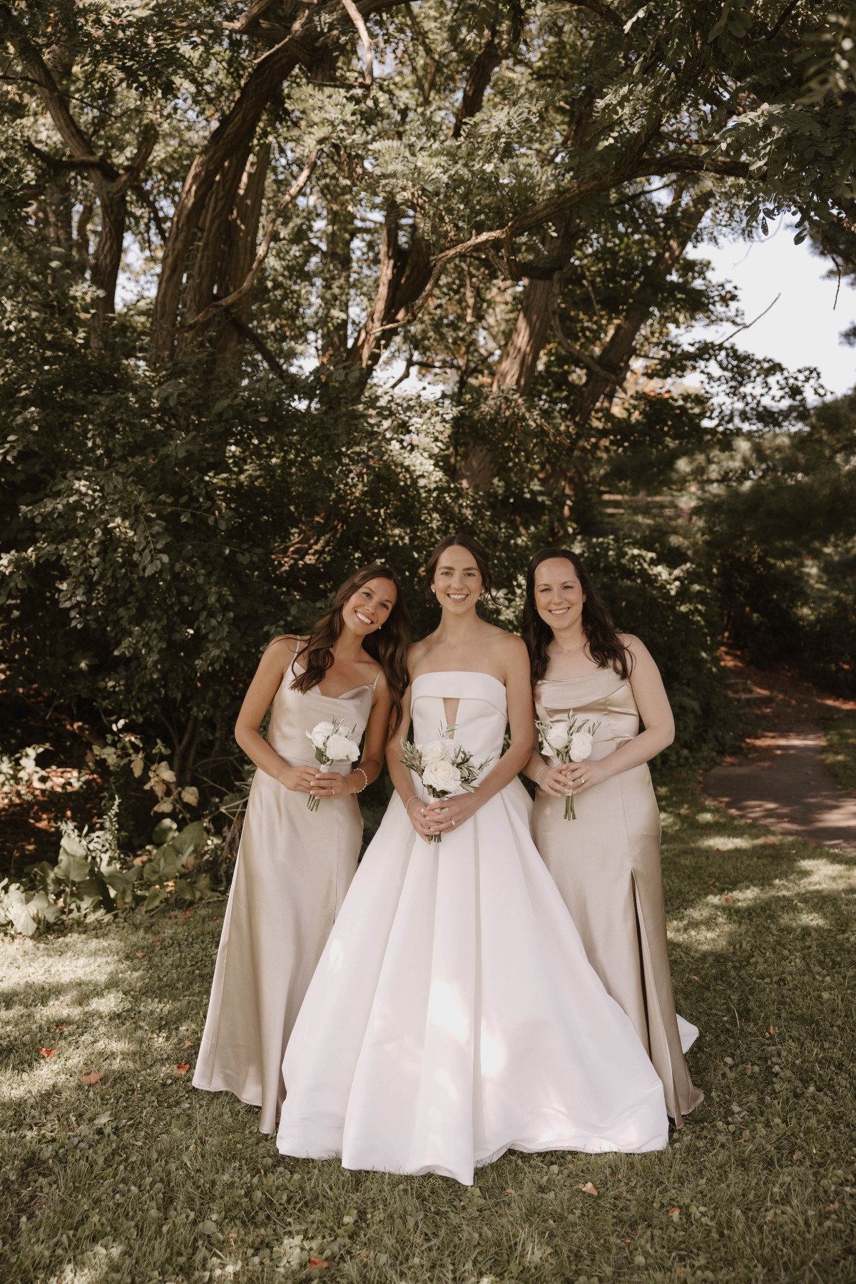 champagne bridesmaid dresses