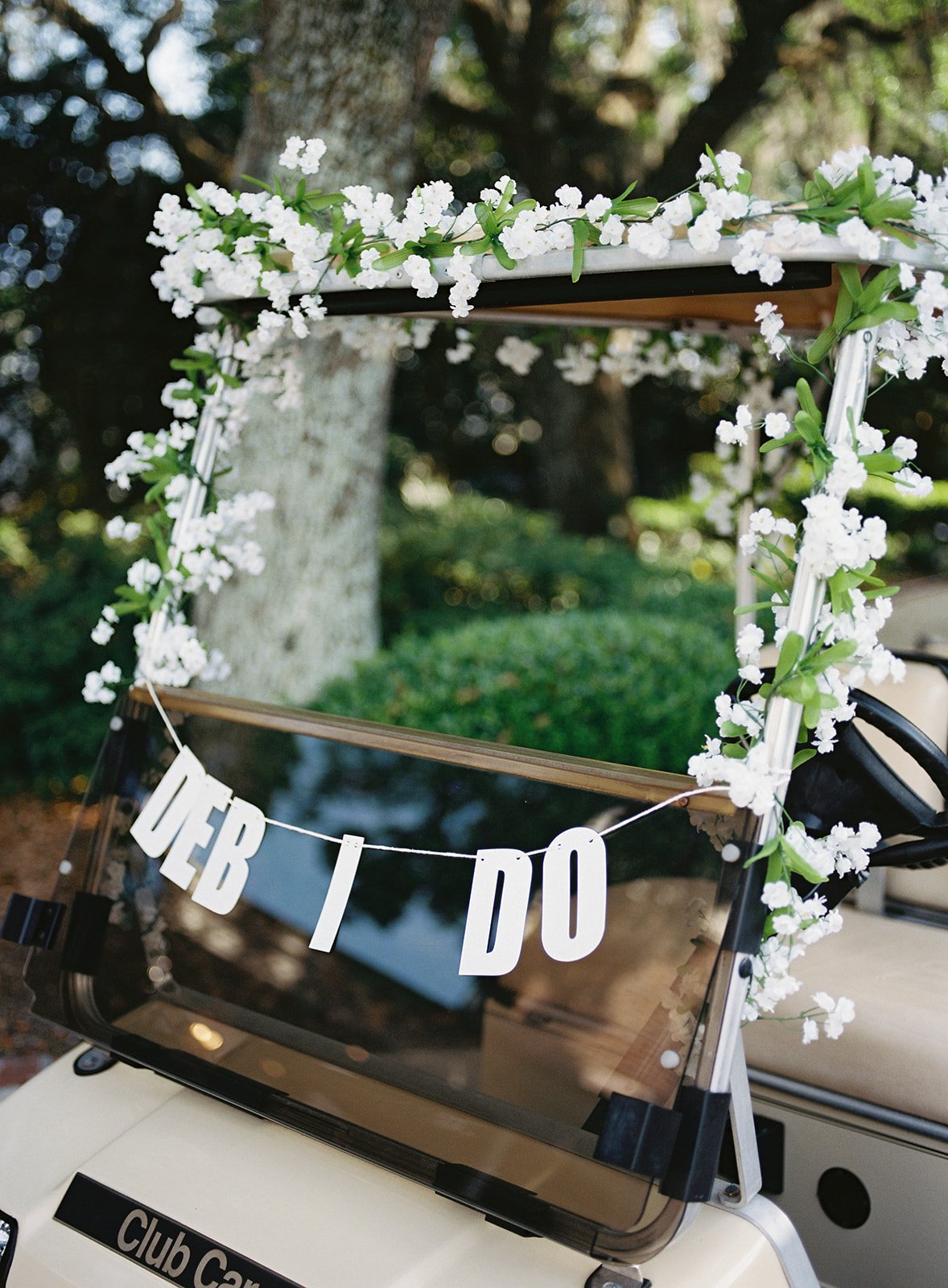 getaway golf cart for wedding