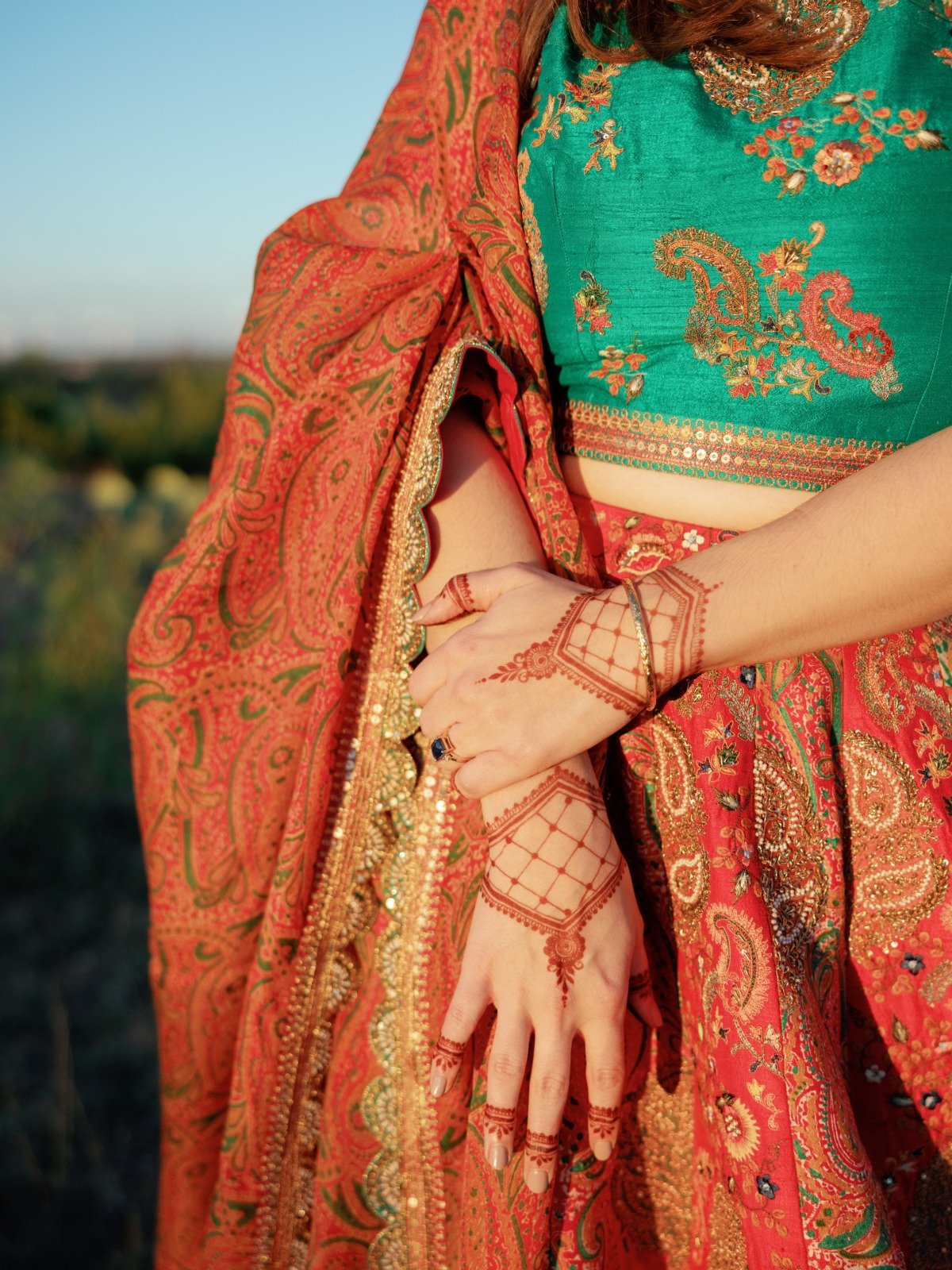 bridal henna for wedding dinner