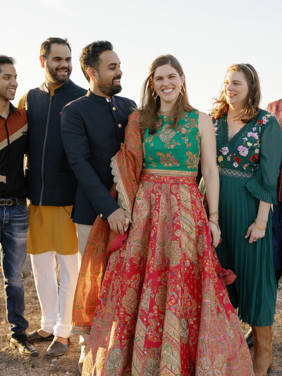 indian wedding inspiration on a ranch