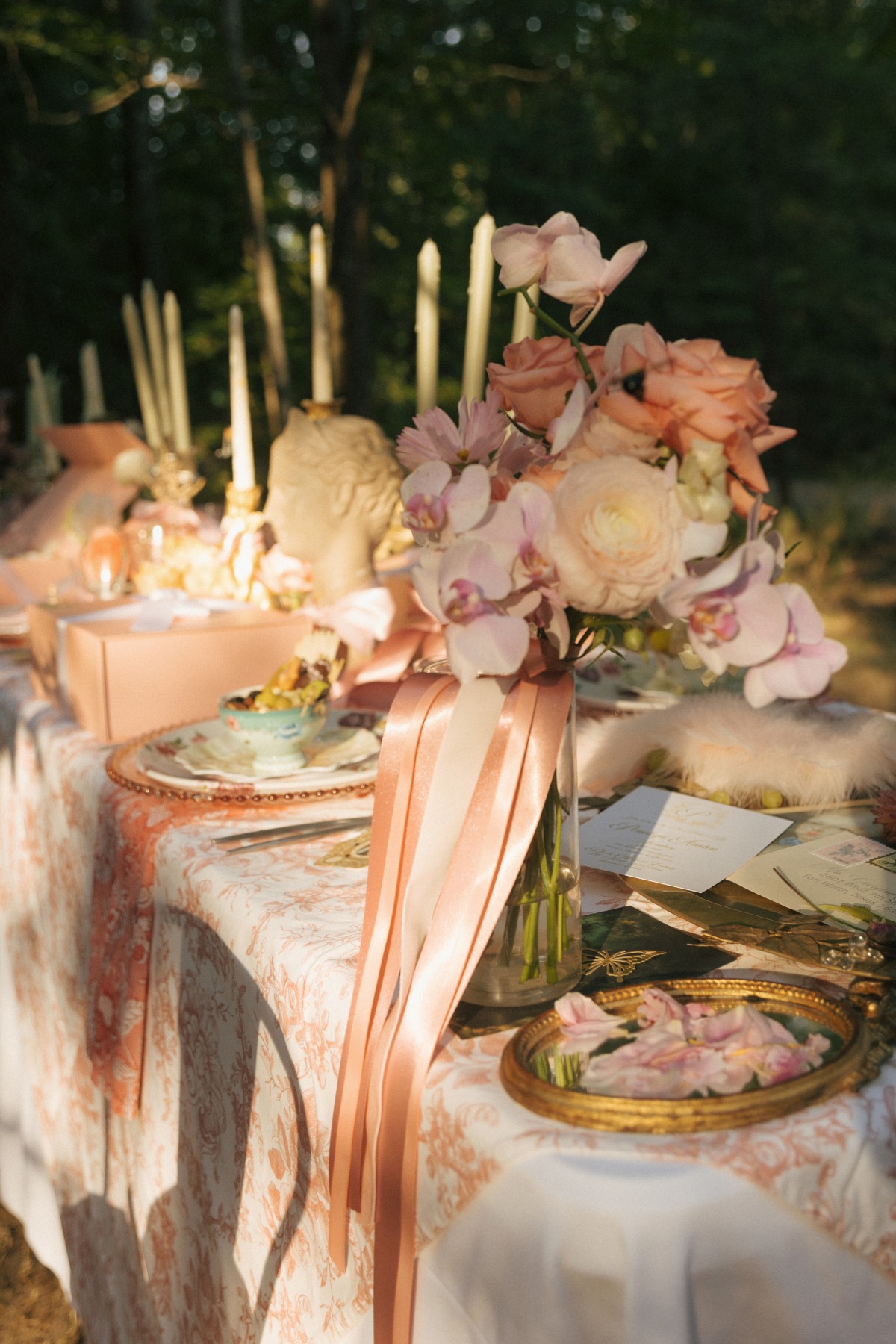 pink bridal shower decor inspiration