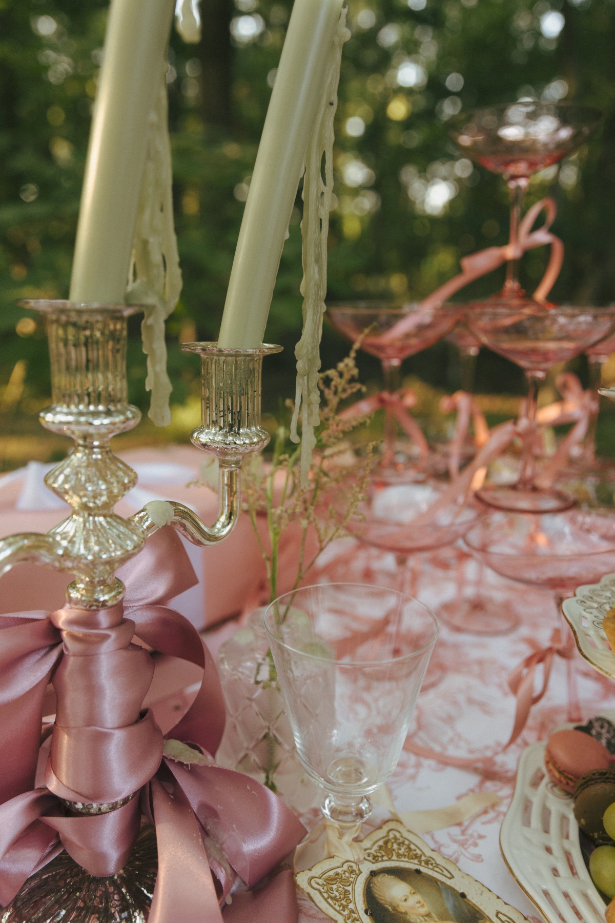 pink and sage wedding inspiration