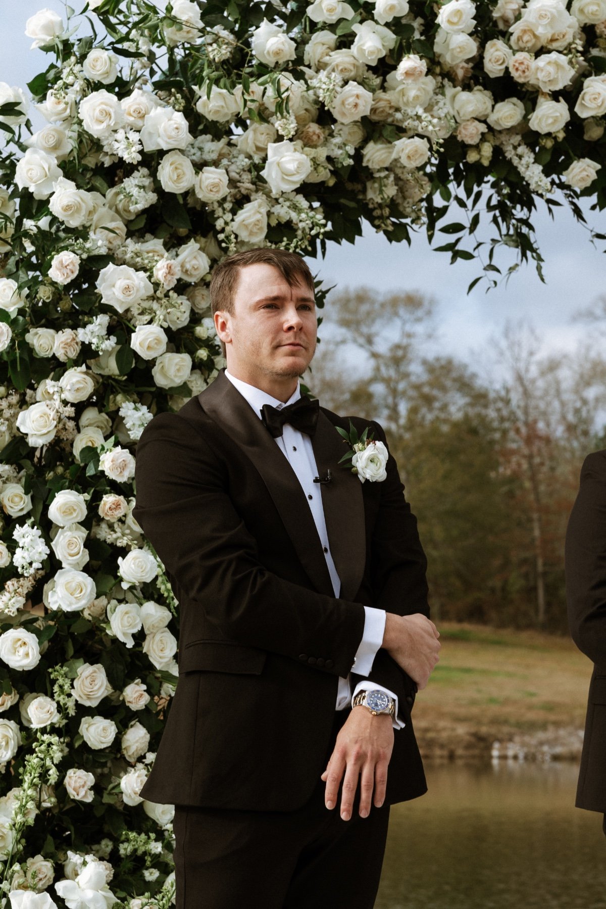 justin steele on his wedding day