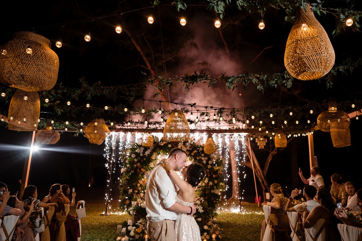 fireworks for wedding reception