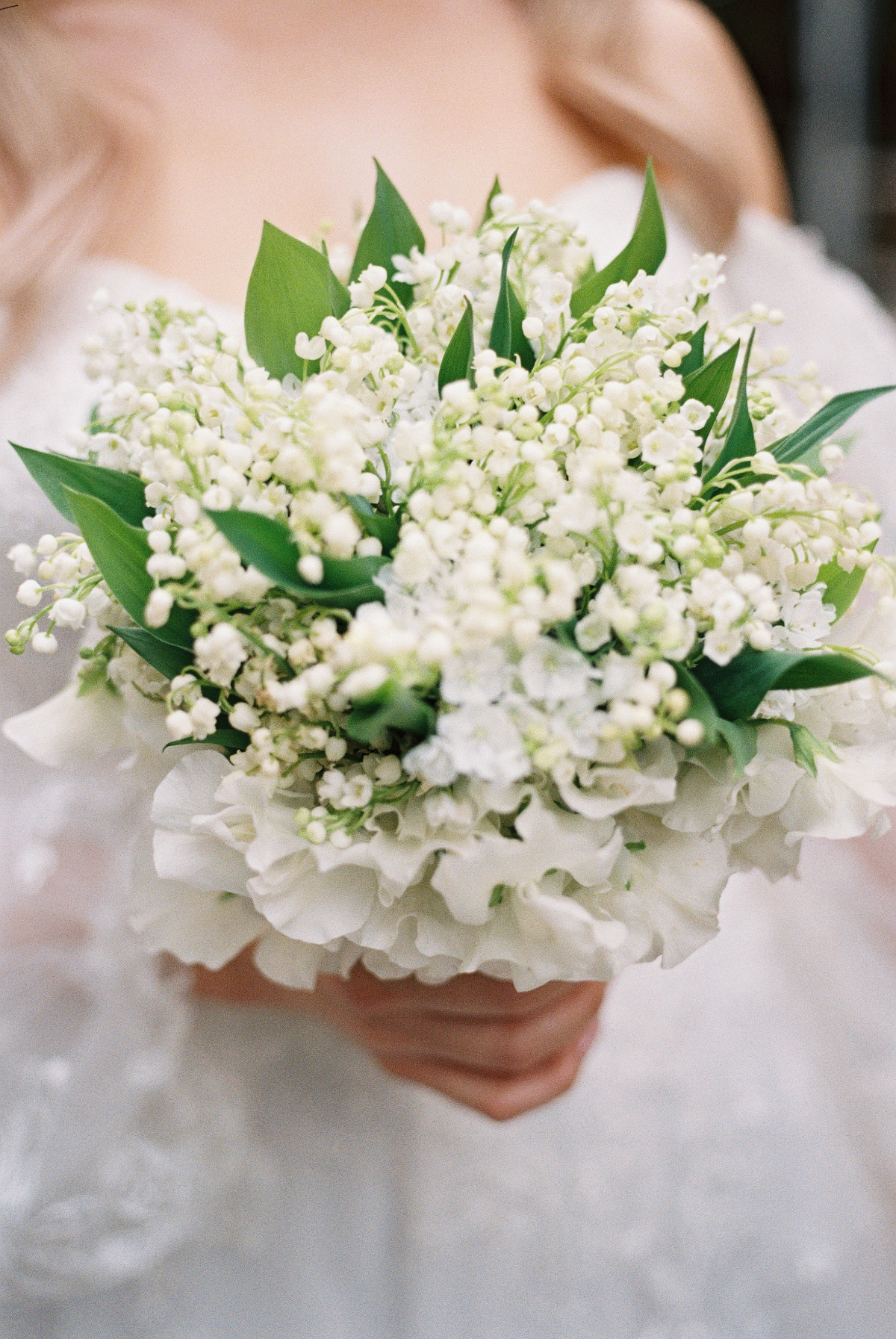 lilly of the valley wedding bouquet