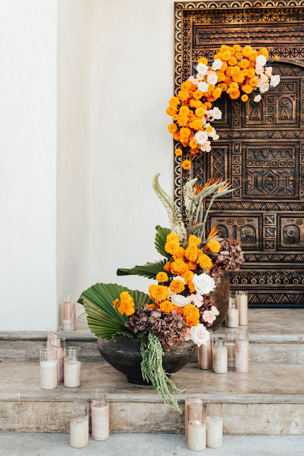 marigold flowers for mexican wedding