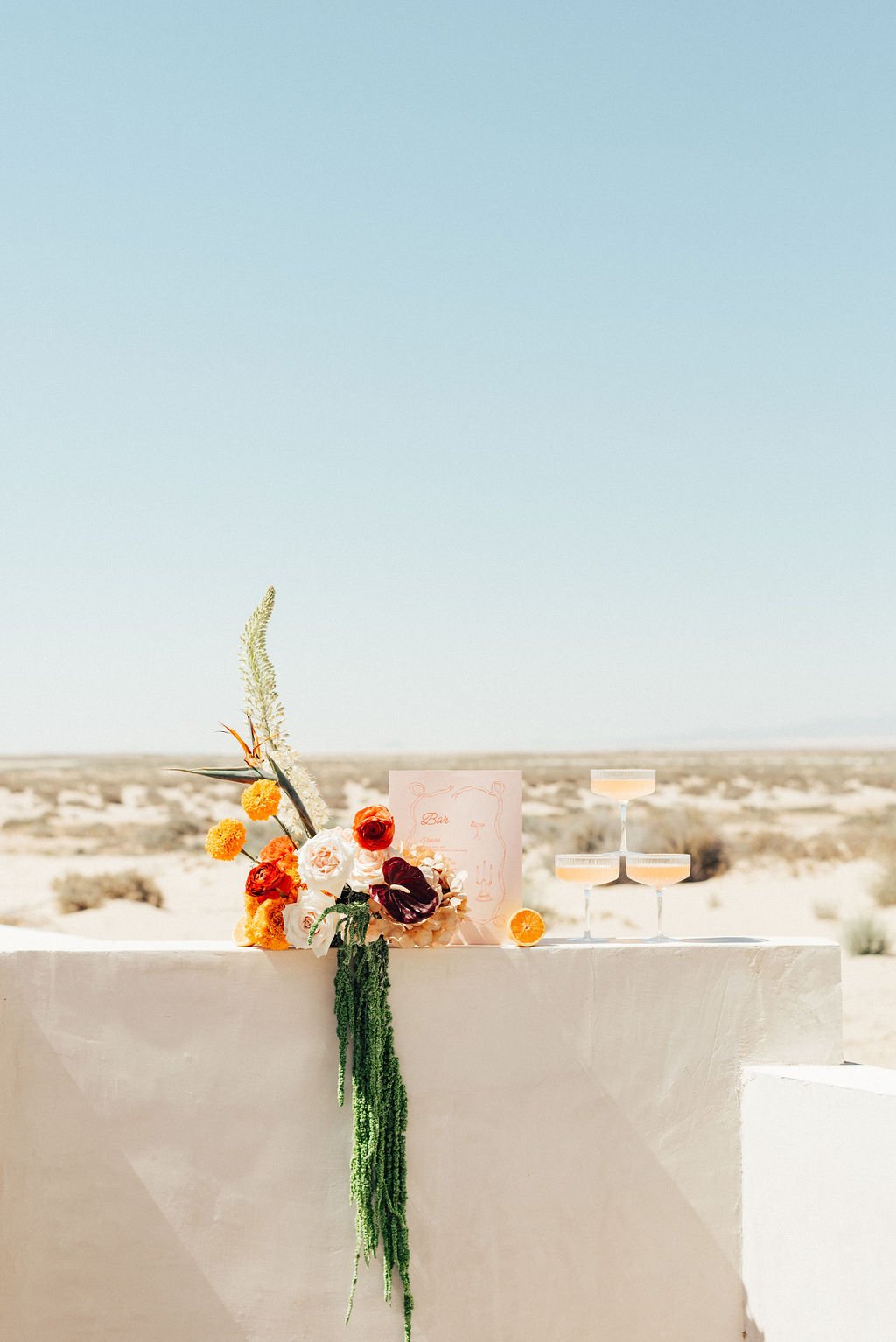 desert cocktail hour ideas