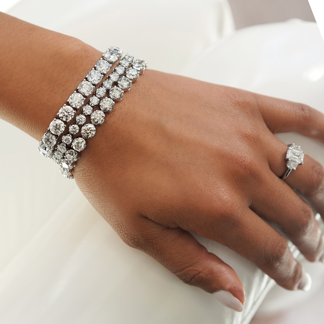 tennis bracelets for wedding from diamond wish