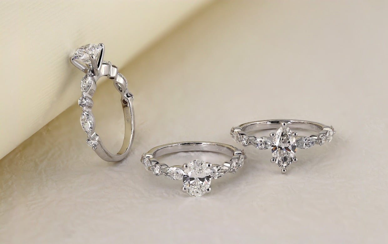 nature inspired engagement rings from diamond wish