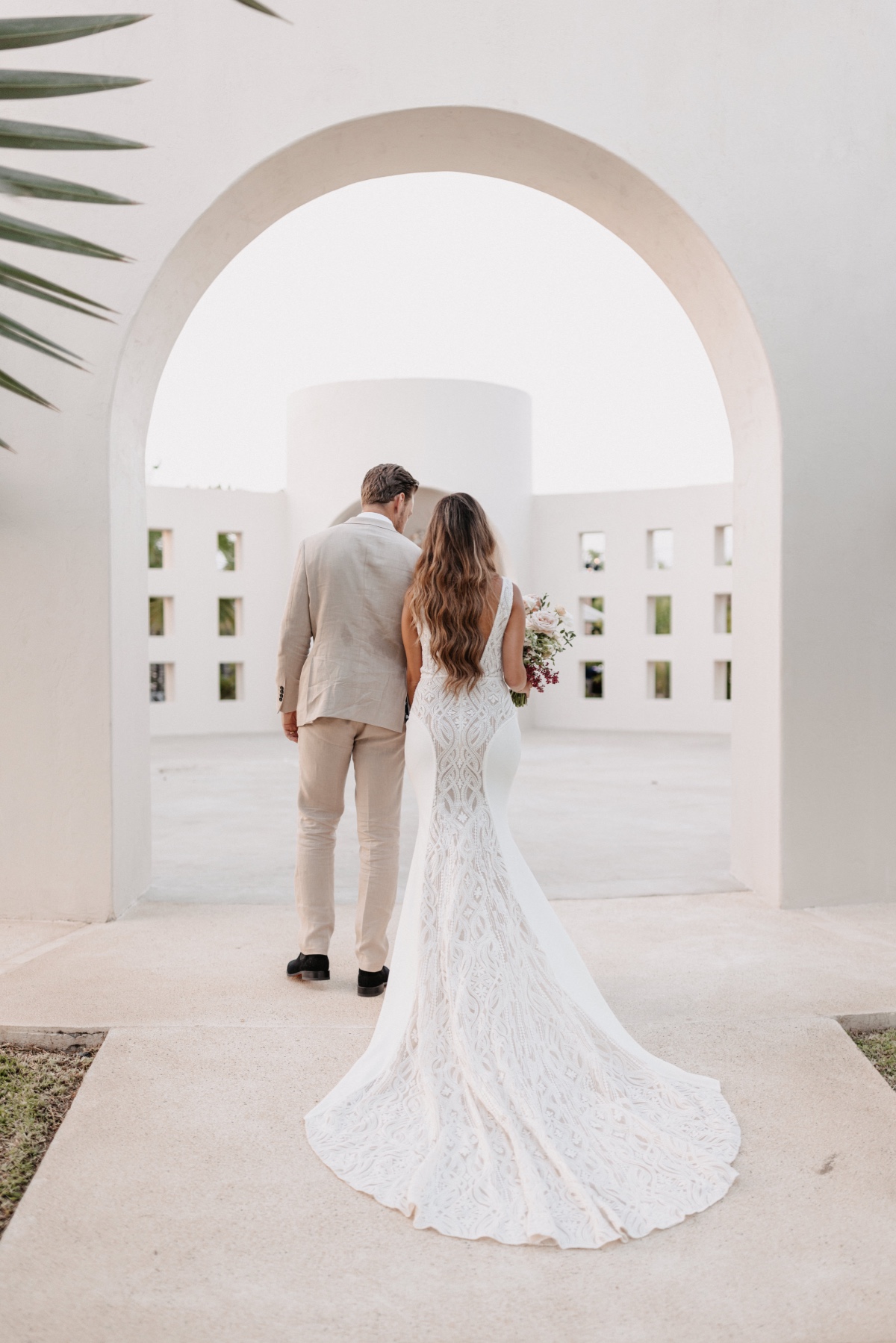 khaki wedding suit