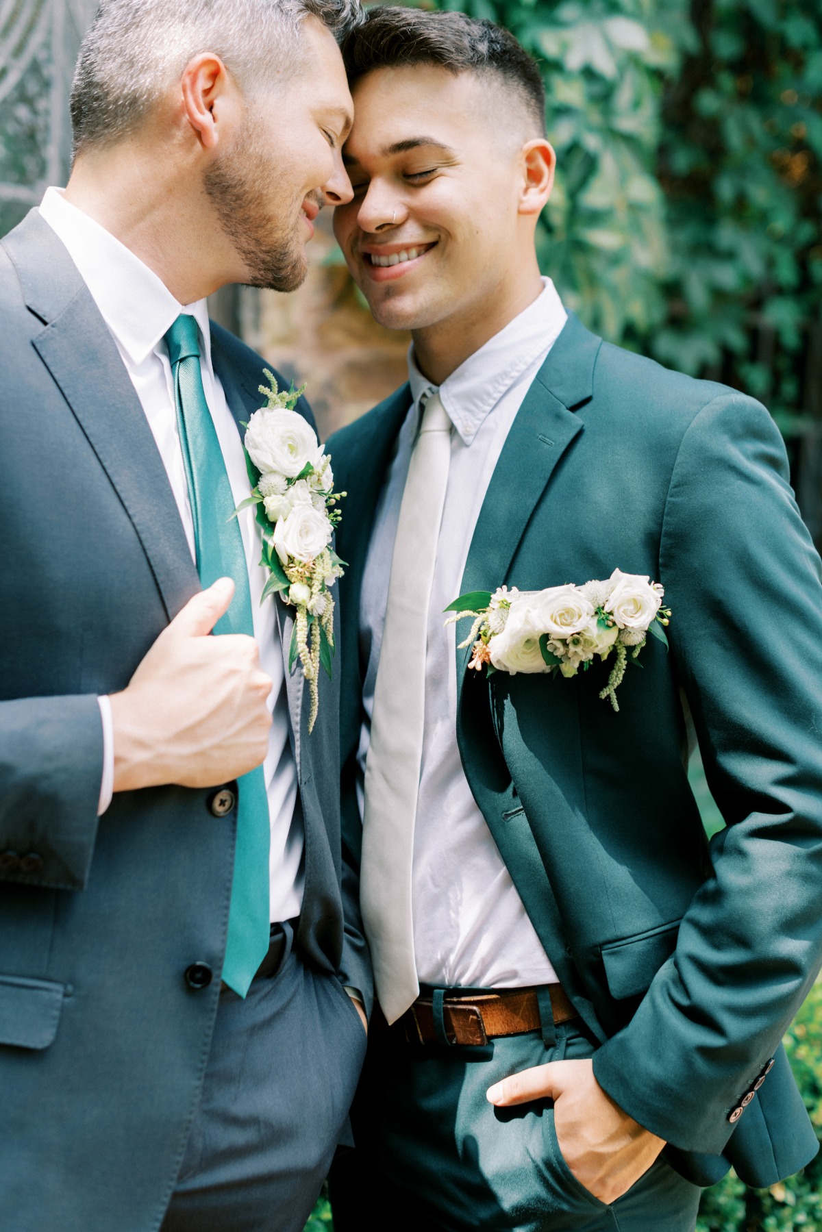 navy blue suit