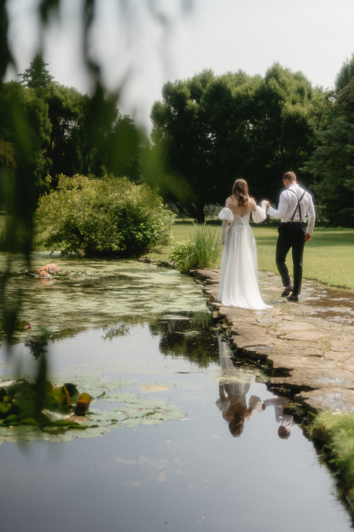 Monet-inspired wedding