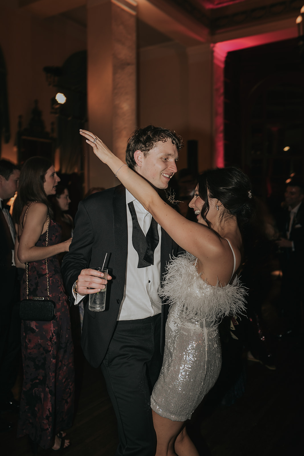 bride and groom dancing at wedding reception photo ideas