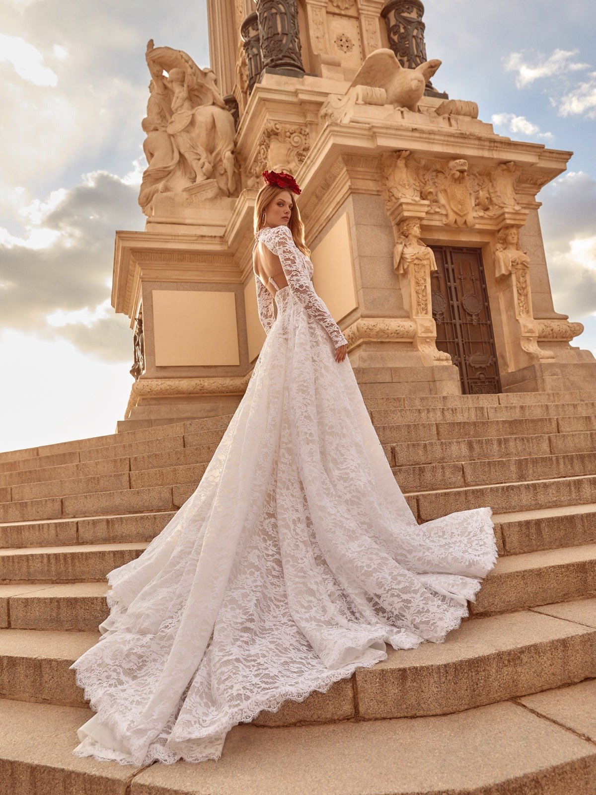 galia lahav evita ballgown skirt with corset