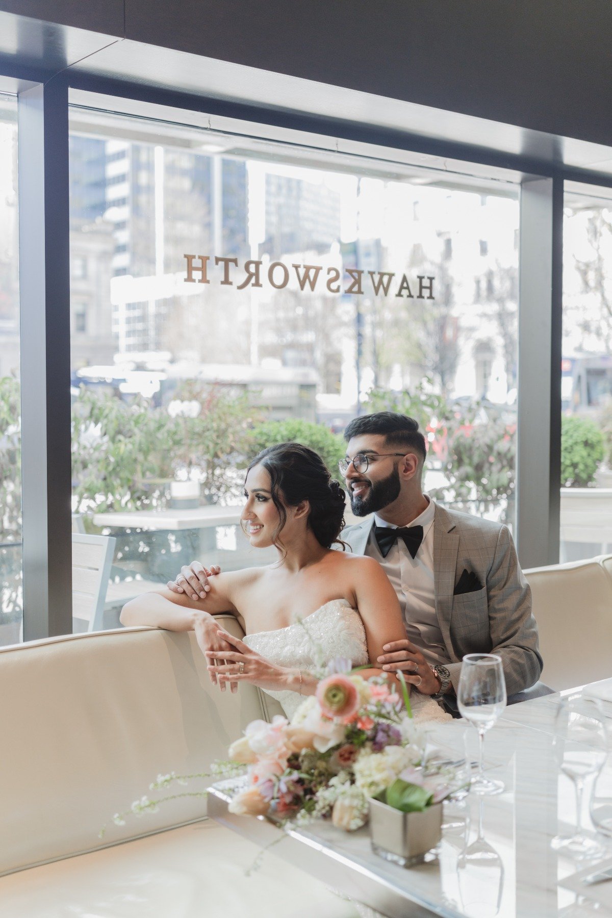 Vancouver restaurant and bar wedding