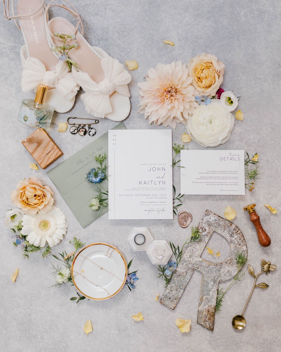 rustic pastel wedding inspiration