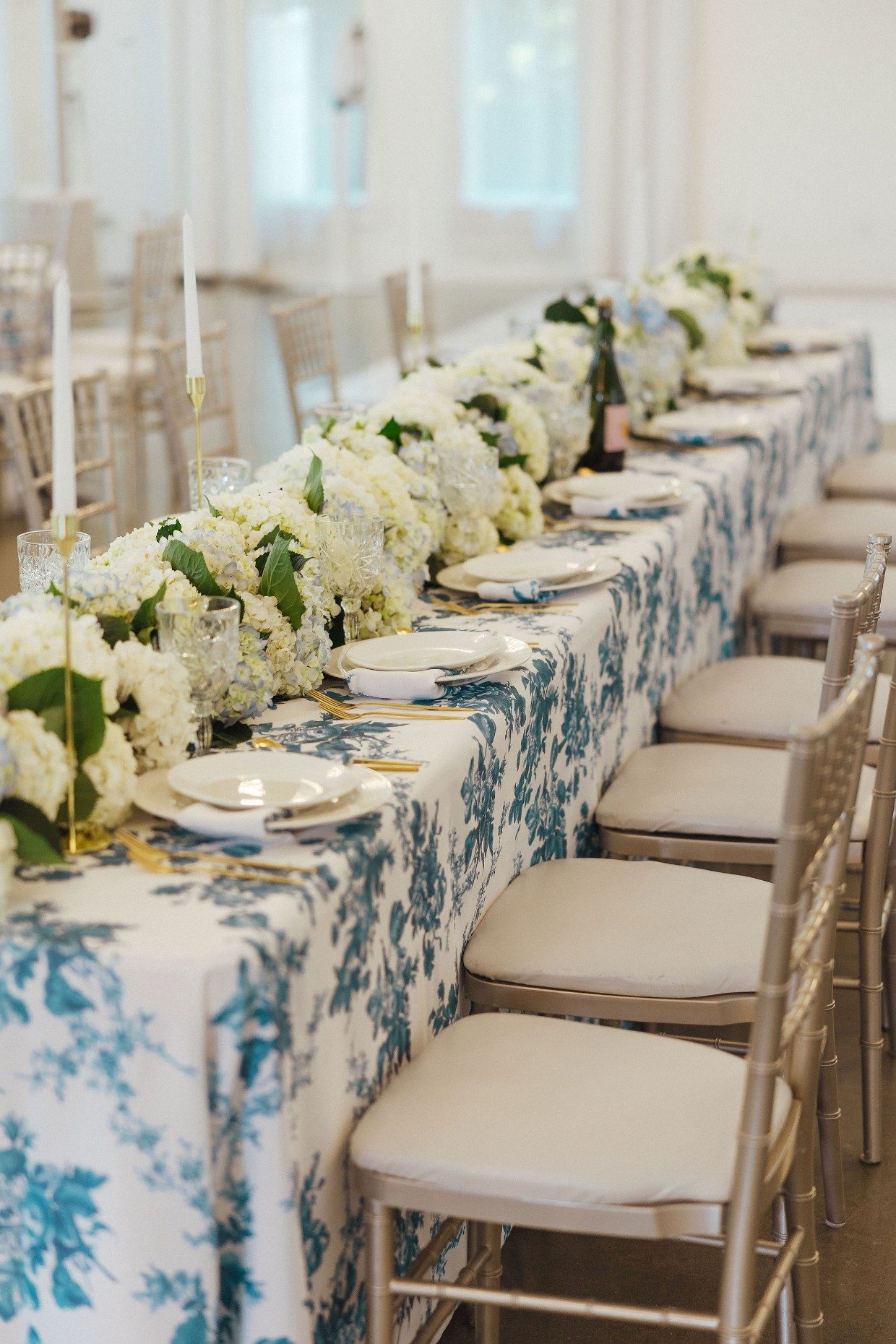 blue and white wedding inspiration from with great love