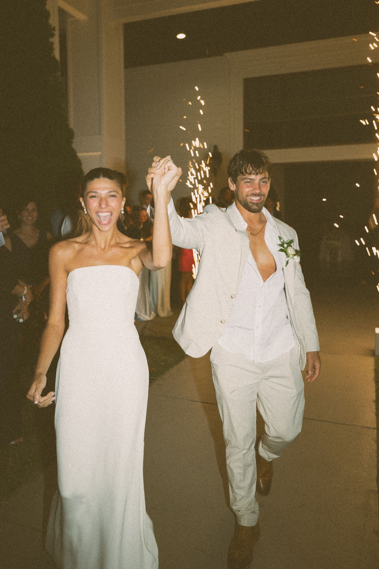 sparkler wedding exit planned by with great love