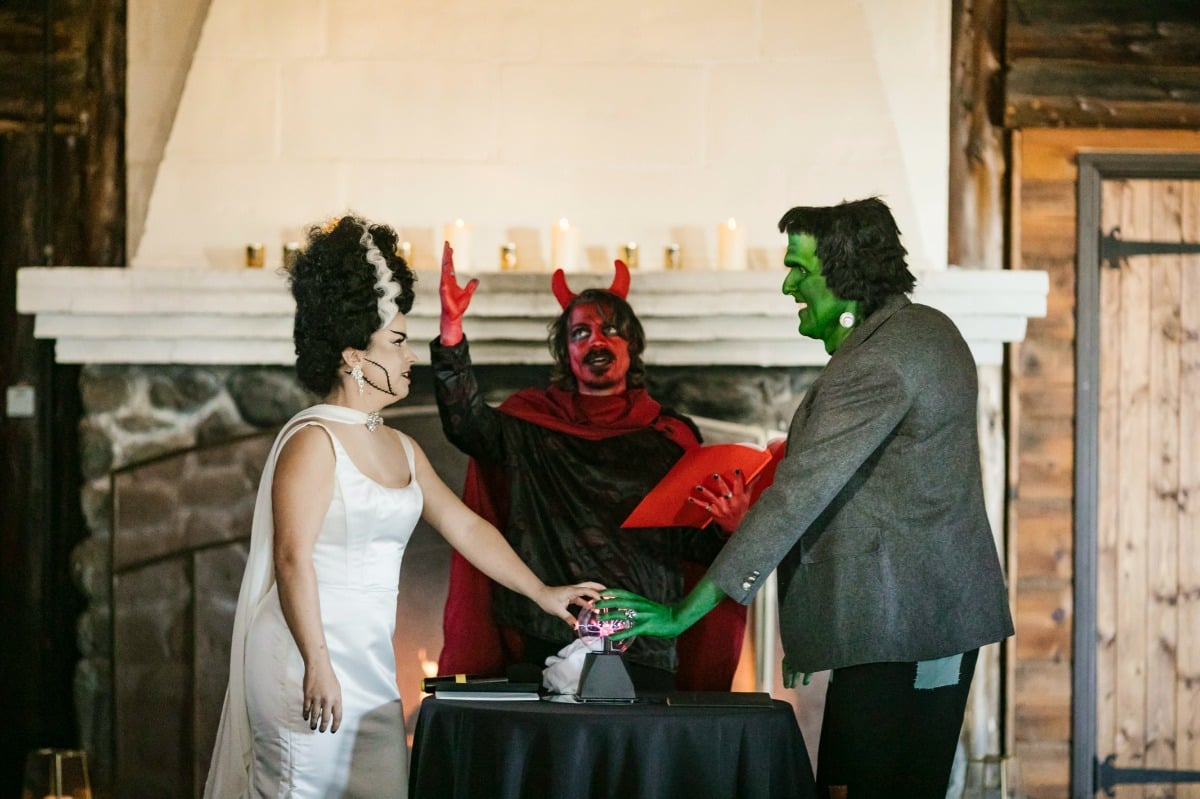 halloween wedding