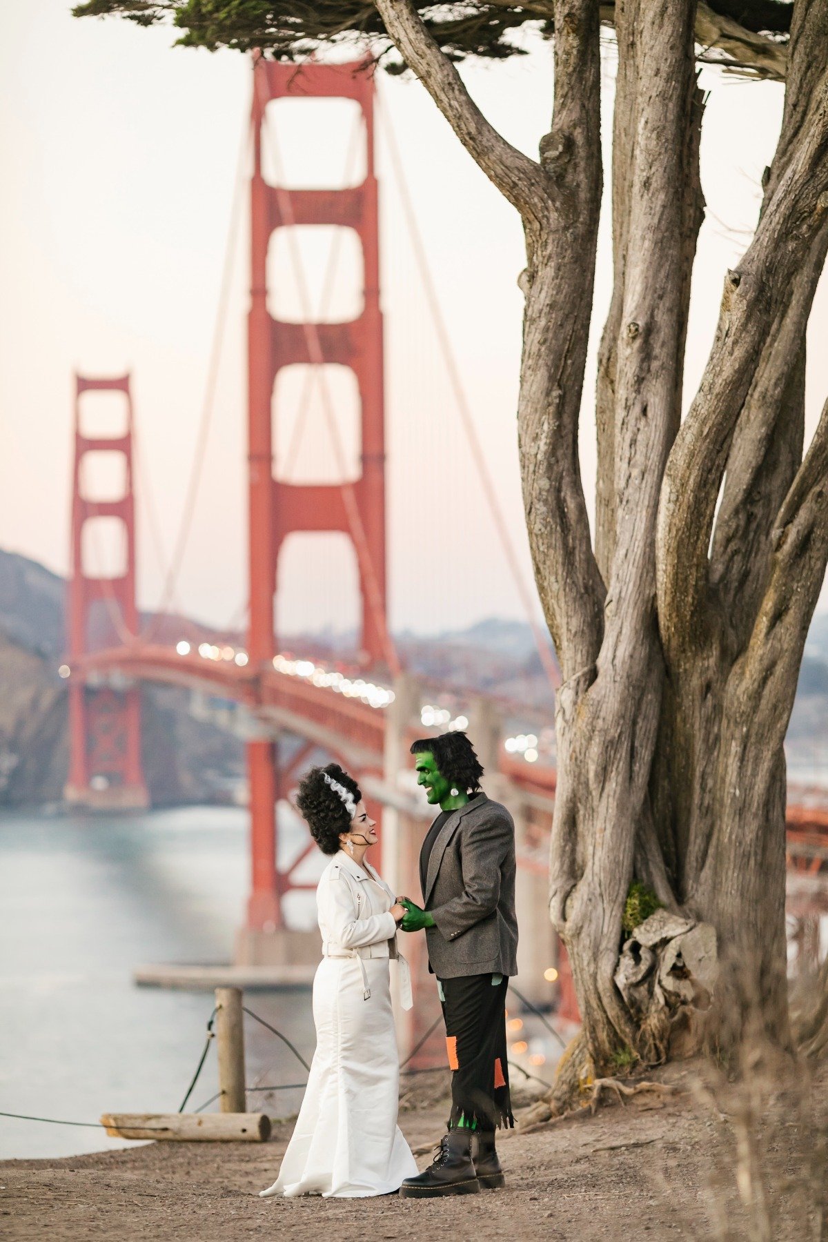 San Francisco halloween wedding