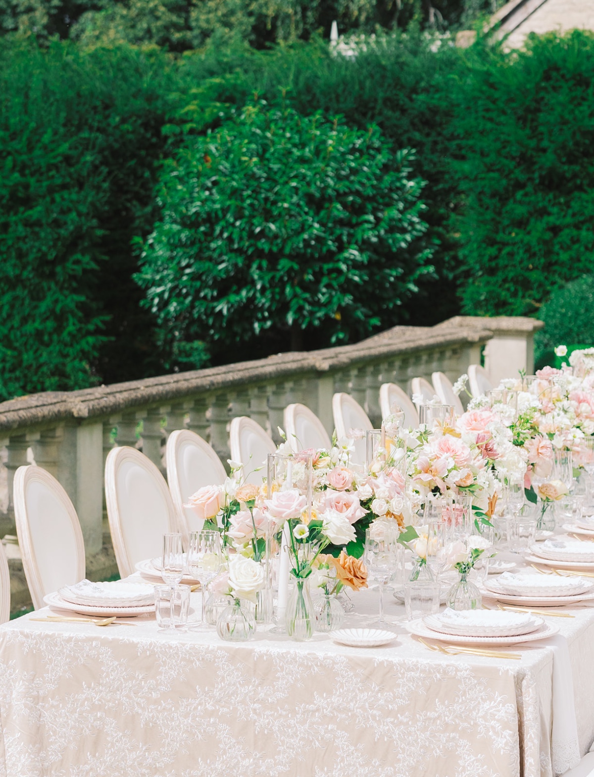 pastel wedding reception ideas