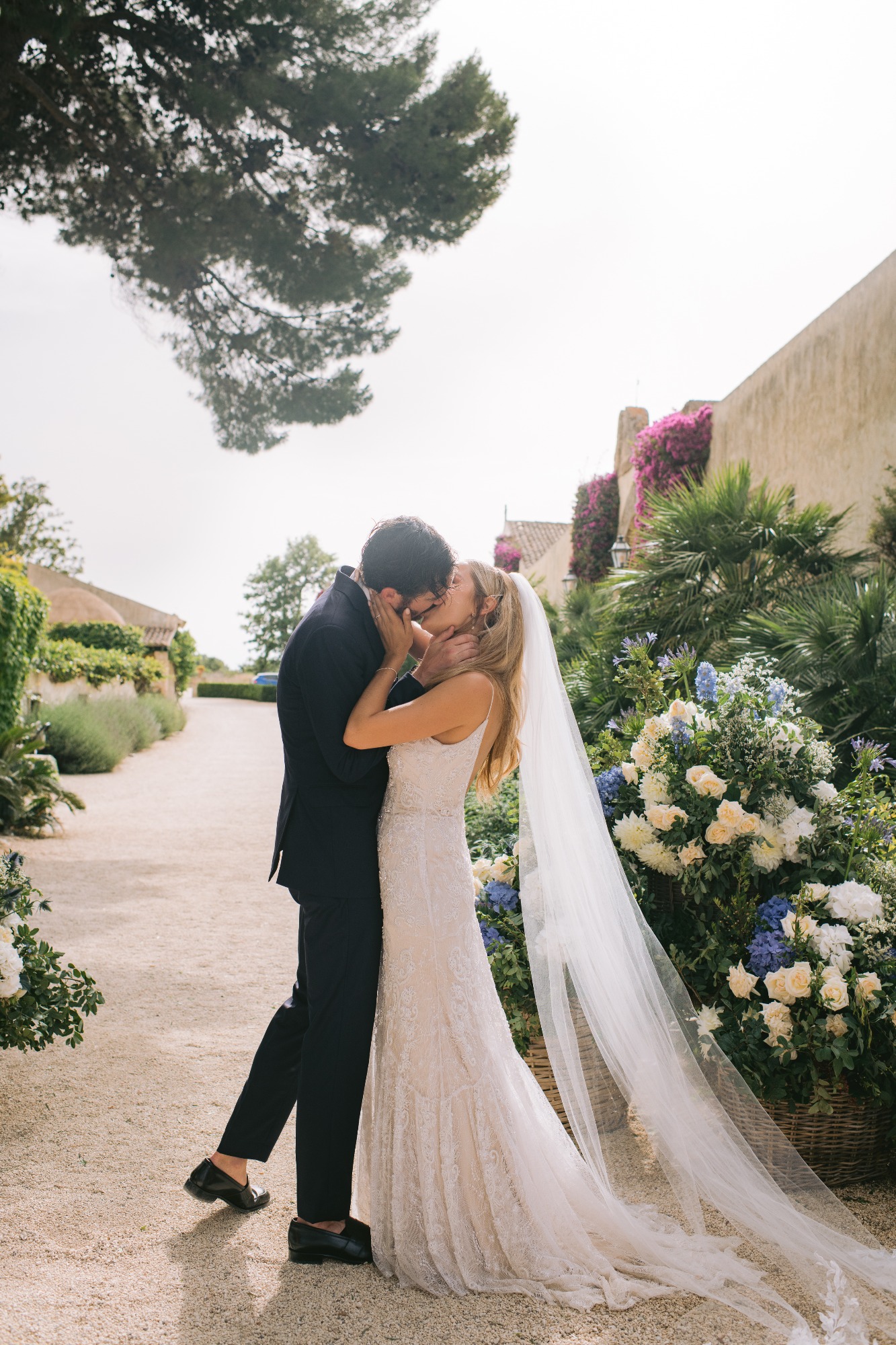 custom beaded wedding dress