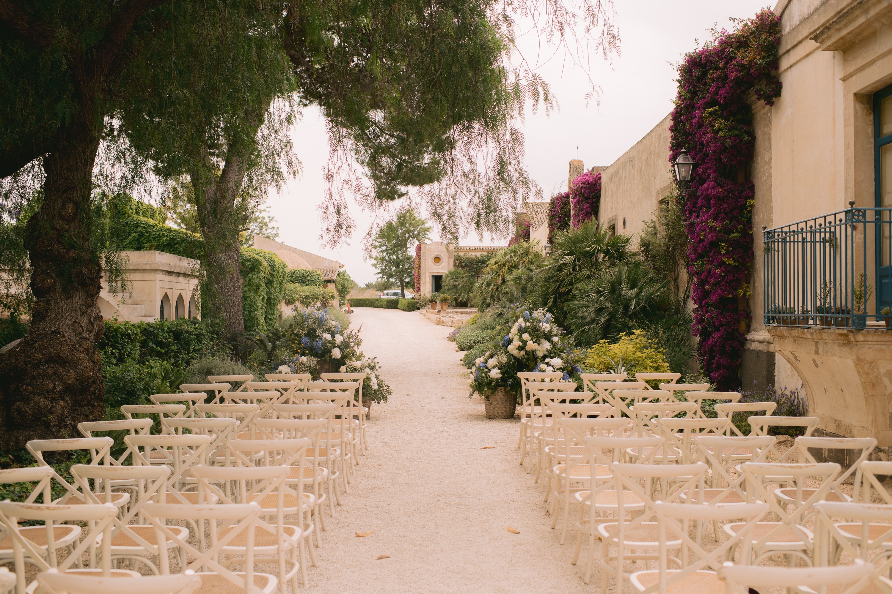 natural outdoor ceremony