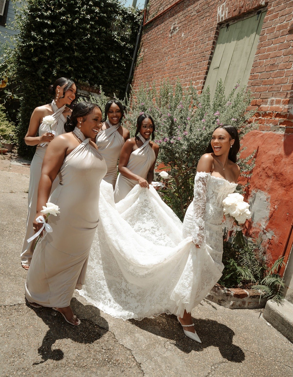 champagne bridesmaid dresses