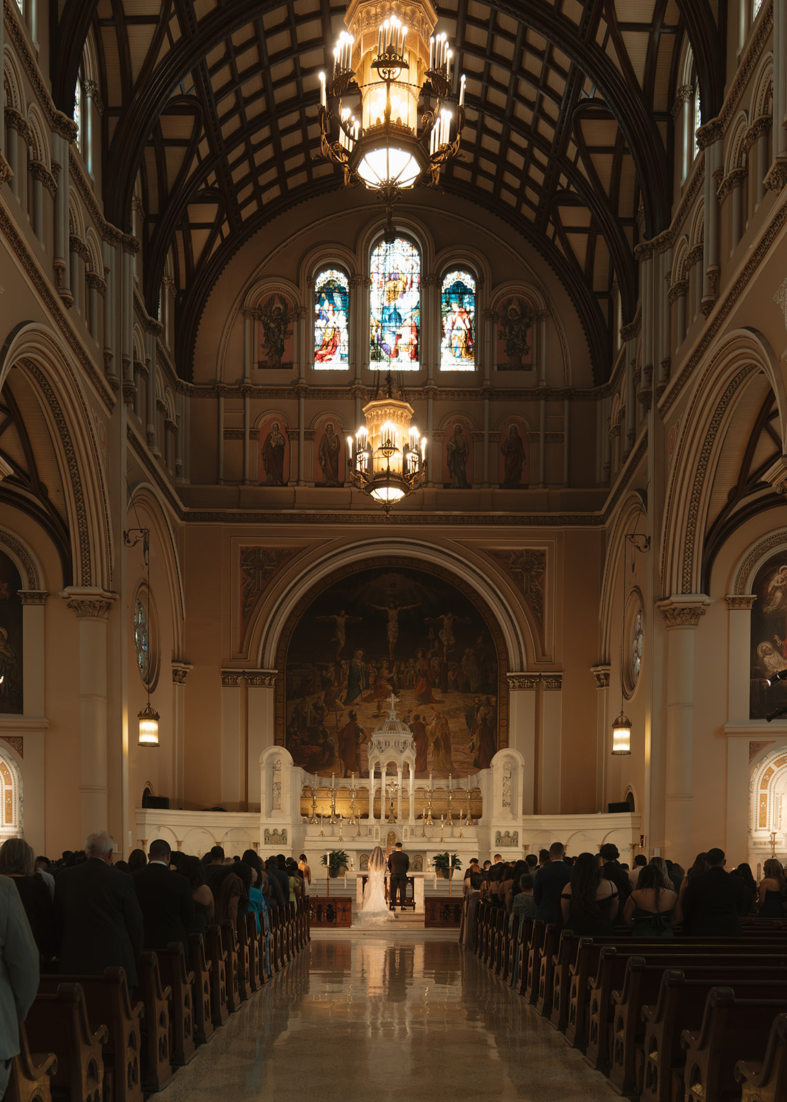 Catholic church wedding