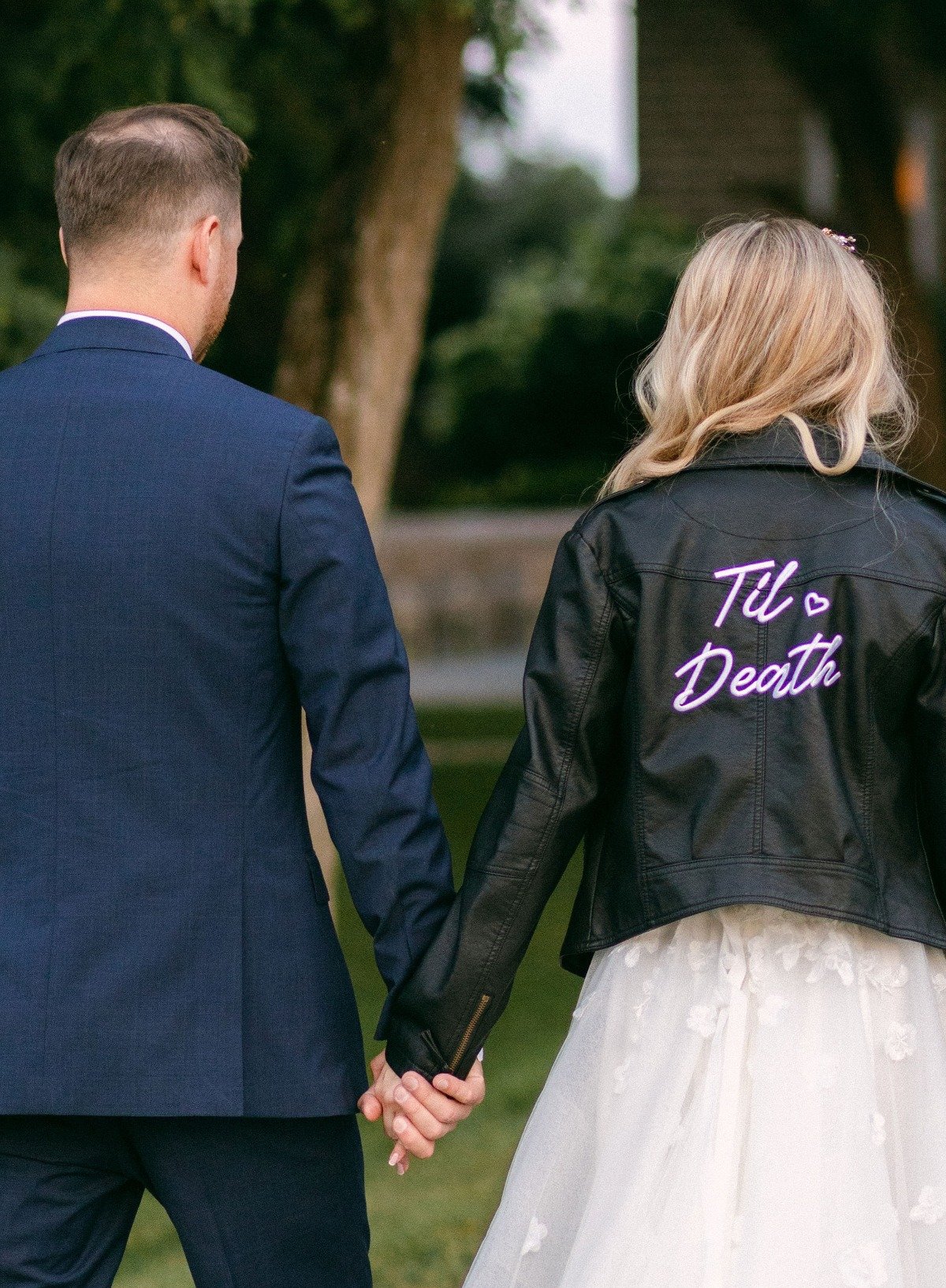 til death jacket for bride