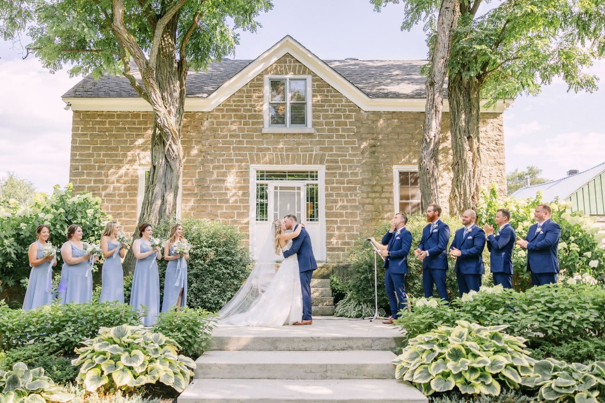 blue bridesmaid dresses