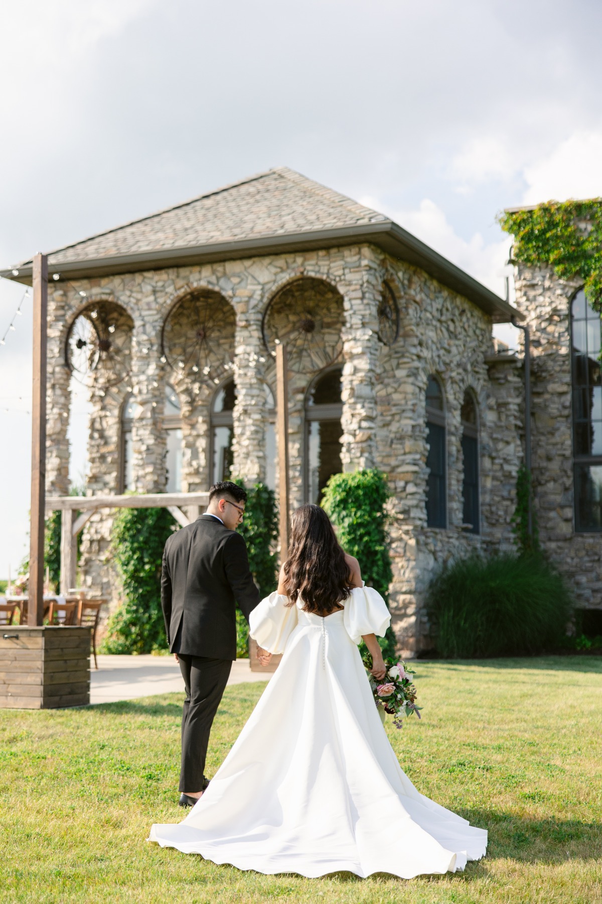 regal wedding ballgown