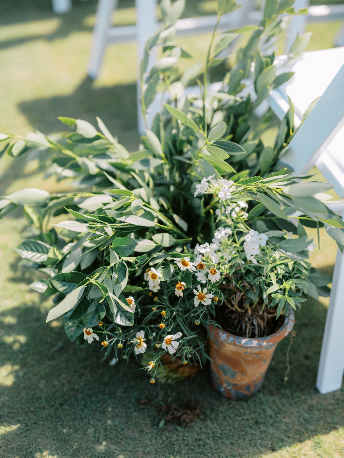 garden-inspired wedding decor